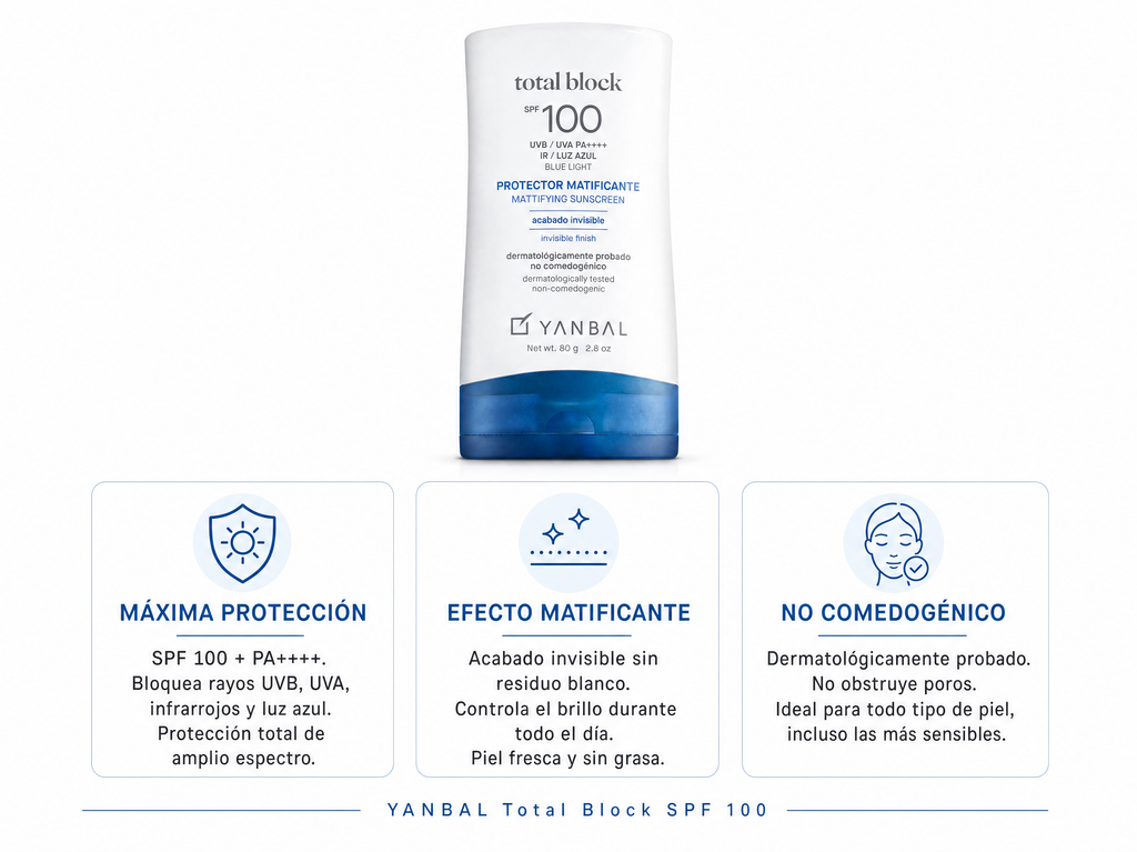 PROTECTOR SOLAR MATIFICANTE SPF 100